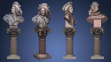 3D model Aristocrat Bust (STL)